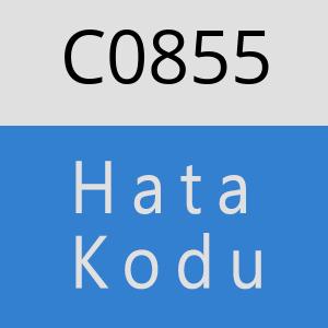 C0855 hatasi