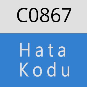 C0867 hatasi