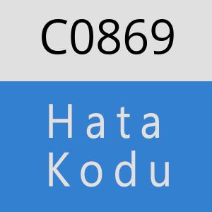 C0869 hatasi