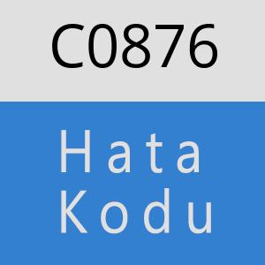 C0876 hatasi