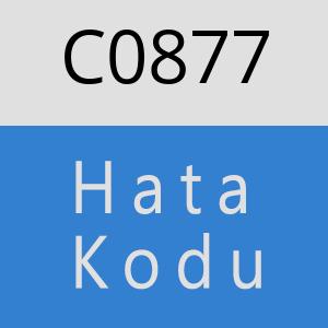 C0877 hatasi