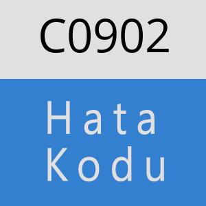 C0902 hatasi