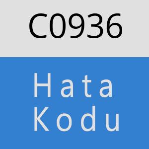 C0936 hatasi