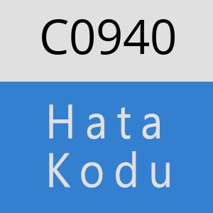 C0940 hatasi