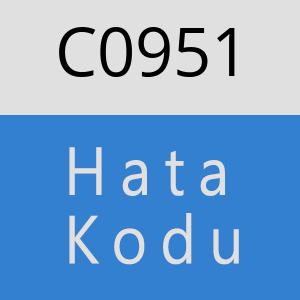 C0951 hatasi