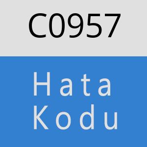 C0957 hatasi