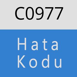 C0977 hatasi