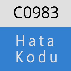 C0983 hatasi