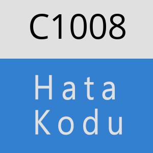 C1008 hatasi