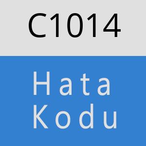 C1014 hatasi