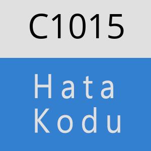 C1015 hatasi