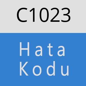 C1023 hatasi