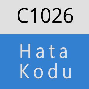 C1026 hatasi