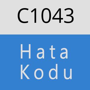 C1043 hatasi