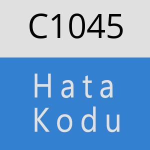 C1045 hatasi