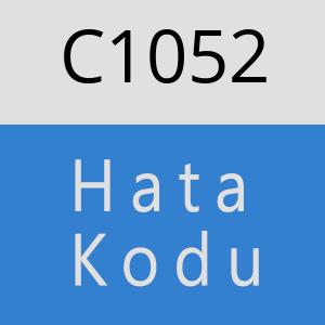 C1052 hatasi