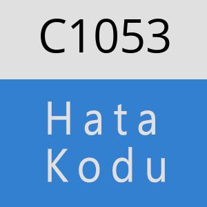 C1053 hatasi