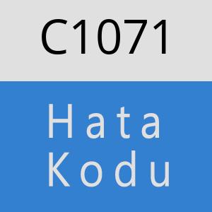 C1071 hatasi