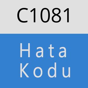 C1081 hatasi