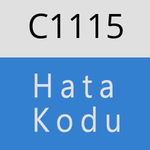 C1115 hatasi