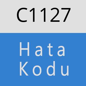 C1127 hatasi