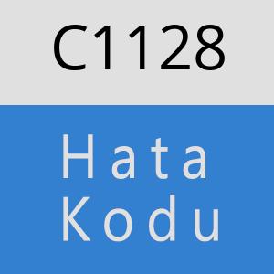 C1128 hatasi