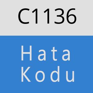 C1136 hatasi