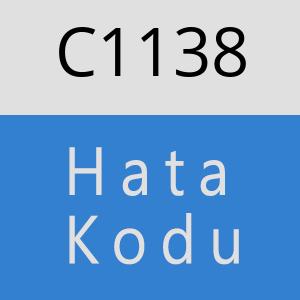 C1138 hatasi