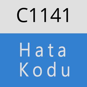 C1141 hatasi