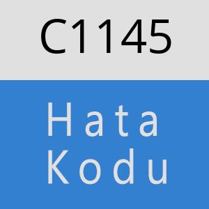 C1145 hatasi