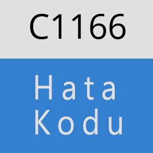 C1166 hatasi