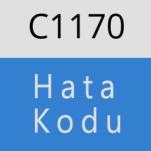 C1170 hatasi