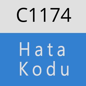 C1174 hatasi