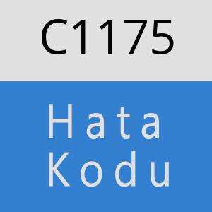 C1175 hatasi