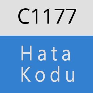 C1177 hatasi