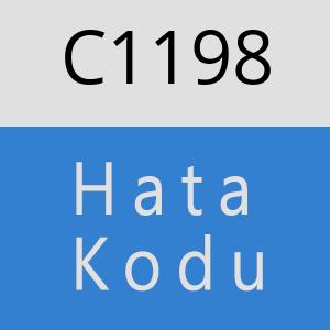 C1198 hatasi