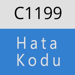 C1199 hatasi