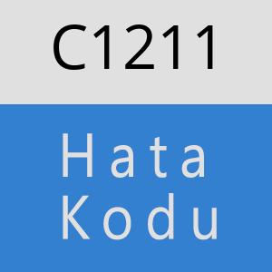 C1211 hatasi