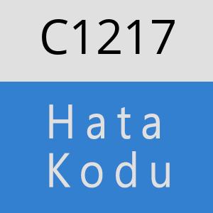 C1217 hatasi