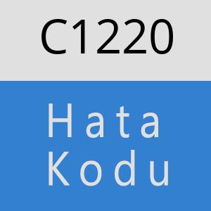 C1220 hatasi