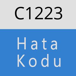 C1223 hatasi