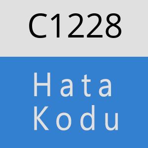 C1228 hatasi