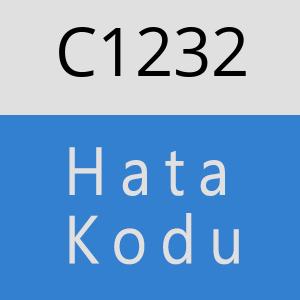 C1232 hatasi