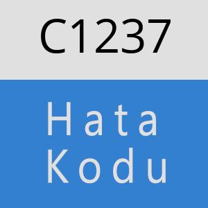 C1237 hatasi