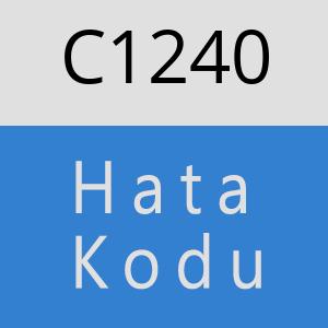 C1240 hatasi