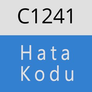 C1241 hatasi