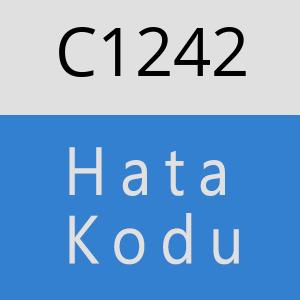 C1242 hatasi