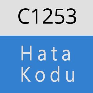 C1253 hatasi