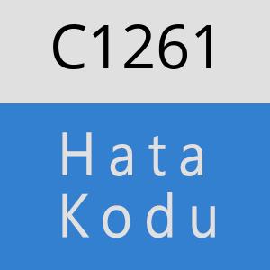 C1261 hatasi