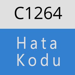 C1264 hatasi